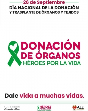 Dí sí a la Vida, Sí a la Donación de Órganos: Asociación ALE