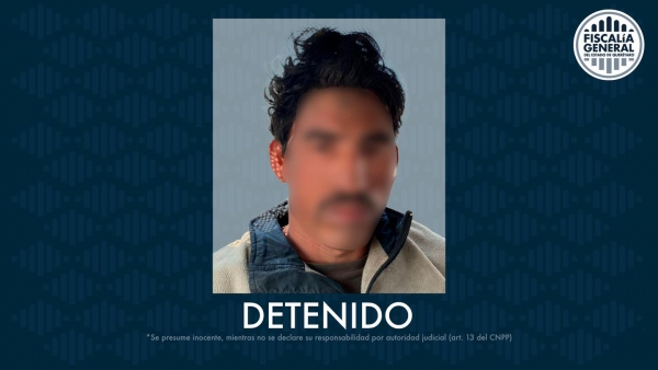 Es detenido un sujeto por el delito de violencia familiar