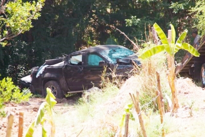 Vuelca una Toyota