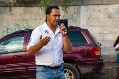 En la comunidad de México Lindo presenta su propuesta Manuel Montes