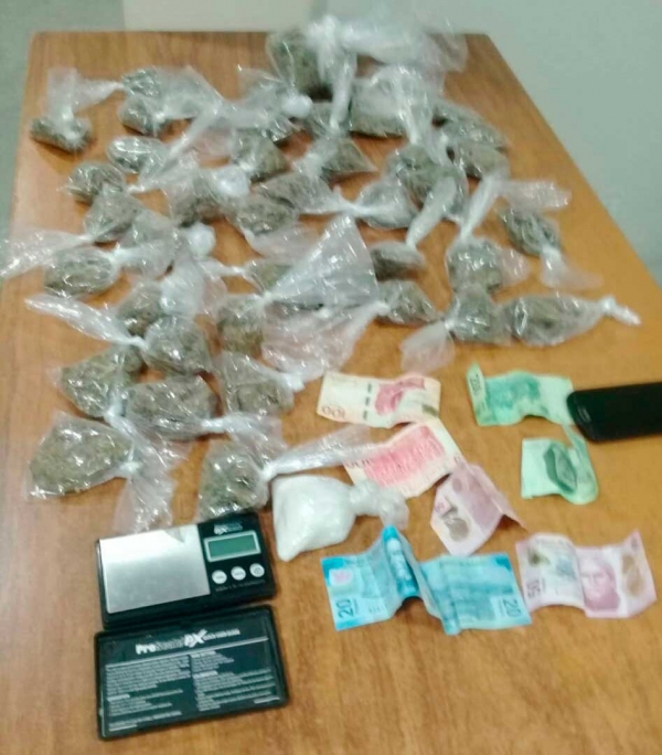 Detenidos con droga