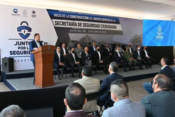 Inicia la construcción del nuevo edificio de la Secretaría de Seguridad Ciudadana