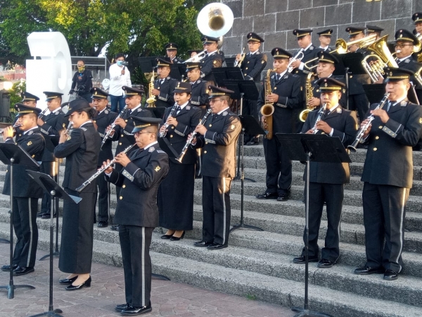 La Banda de Música de la XII Región Militar dará Concierto en Jalpan.