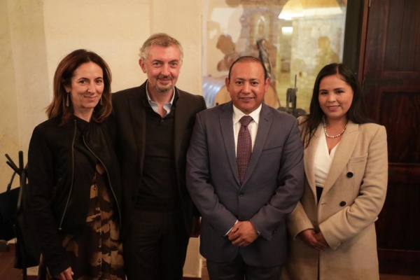 Embajador de Italia en México fortalece pacto de amistad con el Municipio de Colón