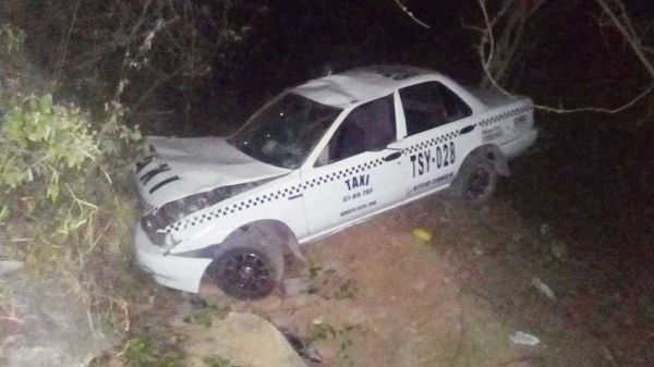 Dos lesionados en accidente