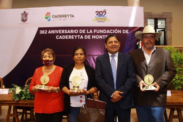 Celebran 382 aniversario de la fundación de Cadereyta