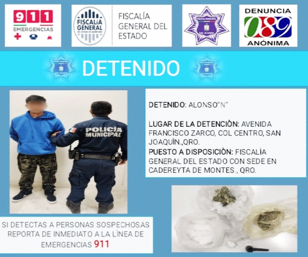 Tres detenidos por delitos contra la salud