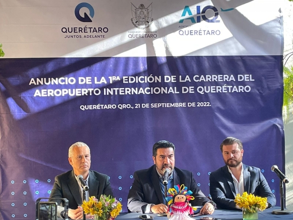 Anuncian 1ª edición de la Carrera Aeropuerto