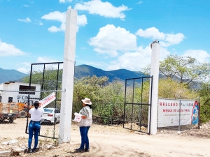 Clausuran relleno Sanitario de Arroyo Seco