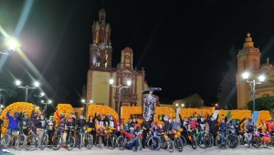 Con diversas actividades se llevó a cabo el día de muertos en Cadereyta