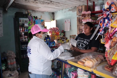 Realiza Supervisión Lupita Alcántara por Motivo de la Contingencia COVID-19