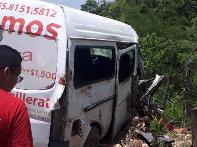 #LoMásVisto | Mueren dos en trágico accidente