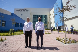 Es el nuevo Hospital General de Querétaro referente a nivel nacional en salud pública: Gobernador