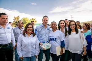 Gobernador pone en marcha obra social para beneficio de 30 barrios y comunidades de Tolimán