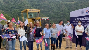 Arrancan rehabilitación de Camino de Joyas de Bucareli-Agua Fría de Gudiño.