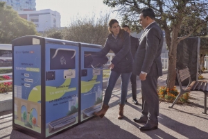 Por una ciudad más limpia, anuncia Luis Nava instalación de 400 Papeleras Solares Compactadoras