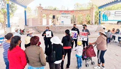 Policía de Cadereyta trabaja en la proximidad social