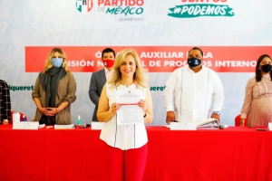 Se Registran Aspirantes a Candidatos a Diputaciones Federales por el PRI