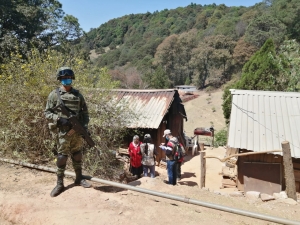 10 mil serranos de Querétaro se quedan en casa teniendo su Pensión para el Bienestar          