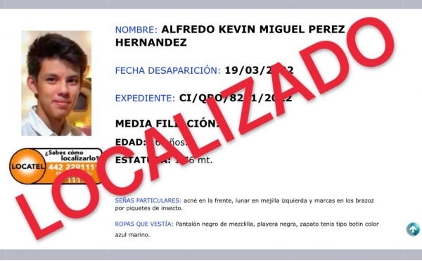 Fiscalía ubica en la capital del estado a Alfredo Kevin