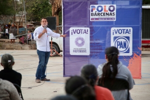 “Detonaremos la economía local de los colonenses con la reactivación de plazas públicas”: Polo Bárcenas