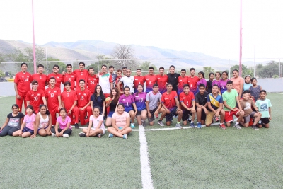 Selecciona Nacional de Handball Comparte con Deportistas Arroyosequenses