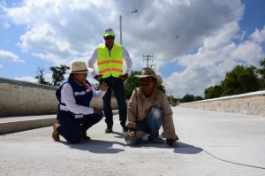 Encabeza Lupita Alcántara Supervisión de Obras en Comunidades