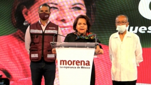 Afirma Celia Maya que incidente en SJR buscaba “reventar” evento de Morena, llama a que se garanticen elecciones seguras