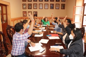 Rinde protesta del Comité Municipal de Protección de Niños, Niñas y Adolescentes de Tolimán.