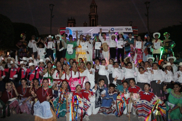 Celebran eliminatorias del XXIII Festival de Danza COBAQ 2022 Región San Juan del Río.