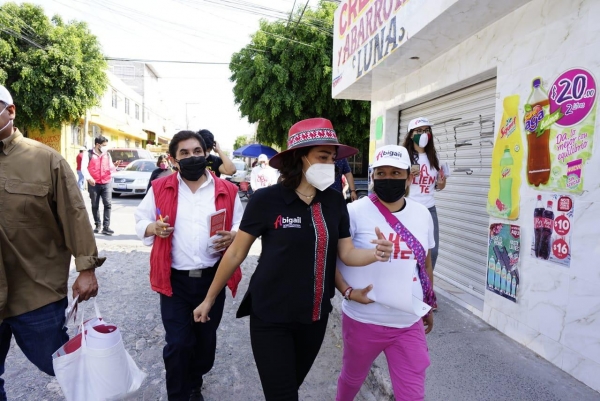 CREARÉ LA POLICÍA PARA ELLAS: ABIGAIL ARREDONDO