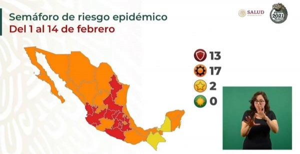 Querétaro se mantiene en &quot;rojo&quot;.