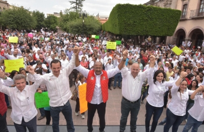 Priísmo queretano refrenda su compromiso con José Antonio Meade