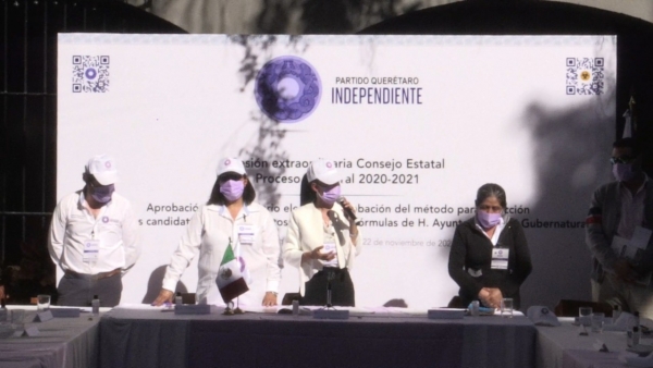 Presenta Querétaro Independiente lineamentos para la elección  de sus candidatos para el proceso electoral del 2021