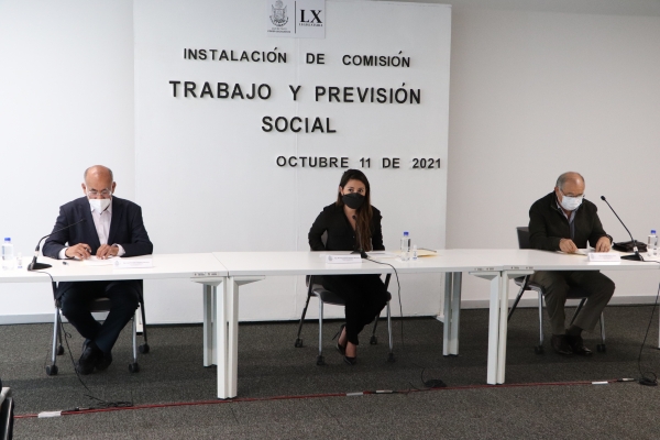 Inició actividades la Comisión de Trabajo y Previsión Social de la LX Legislatura