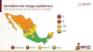 Querétaro pasa al color amarillo en Semáforo Epidemiológico Nacional