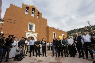 #Cultura | Entrega Gobernador restauración de la Iglesia Chiquita en El Marqués