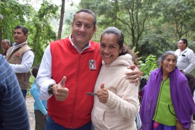 Ernesto Luque en el día 85 de campaña regresa con las familias serranas