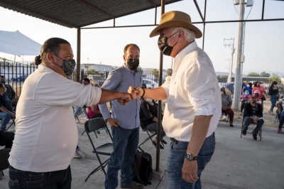 Enrique Vega recorrió Saldarriaga y Los Héroes