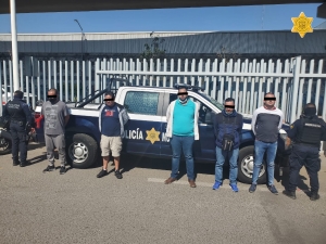 Policías del municipio de Querétaro desarticulan banda de robo a cuentahabientes