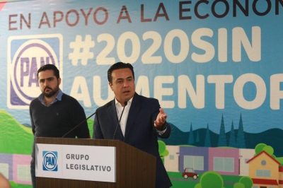 Alcaldes del PAN no aumentarán predial ni crearán impuestos para 2020.