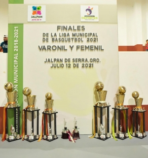 “Malosos”(Varonil) y “Jalpan” (Femenil)  Se Coronaron Campeones del Básquetbol 2021 en Jalpan