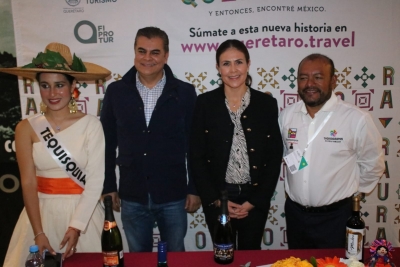 Tequisquiapan presente en la Feria Nacional de Pueblos Mágicos de Oaxaca representando a Querétaro
