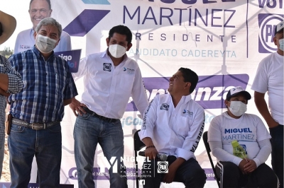 MMP realiza campaña en localidades cadereytenses