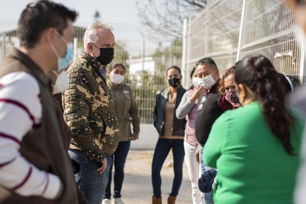 Compromisos cumplidos al 98 por ciento en La Pradera: Enrique Vega