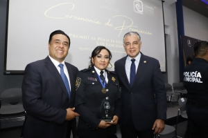 La Policía del Año pertenece a la Policía Municipal de Querétaro