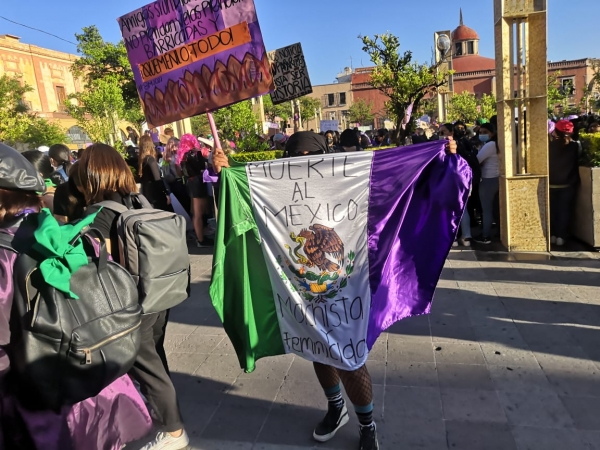 #8M2022 | Mujeres se reunieron en una sola voz para pedir justicia