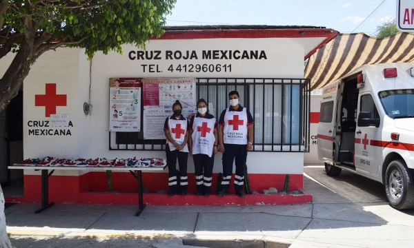 En la zona serrana arranca colecta anual  de la Cruz Roja Mexicana