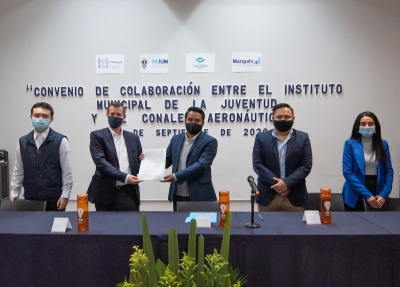 #Educación | Firman convenio de colaboración municipio de El Marqués y el CONALEP