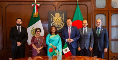 Recibe Gobernador de Querétaro a Embajadora de Bangladesh en México